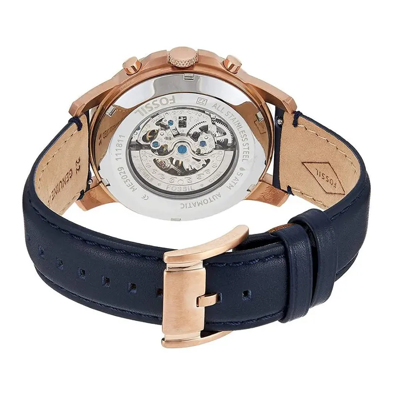 Fossil Grant Sport Automatic Navy Blue Men's Watch- ME3029